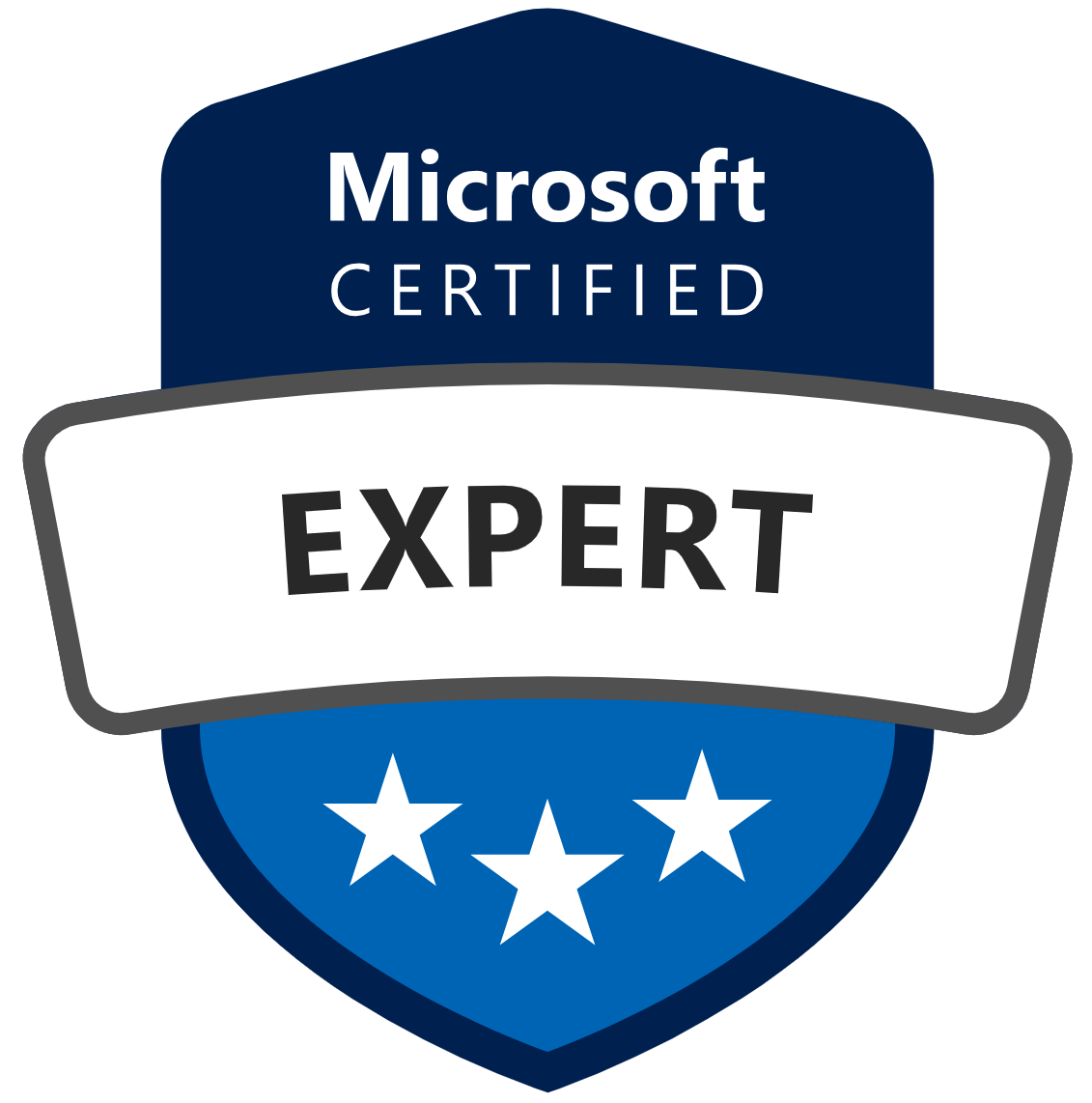 Microsoft Certified Expert 认证徽章